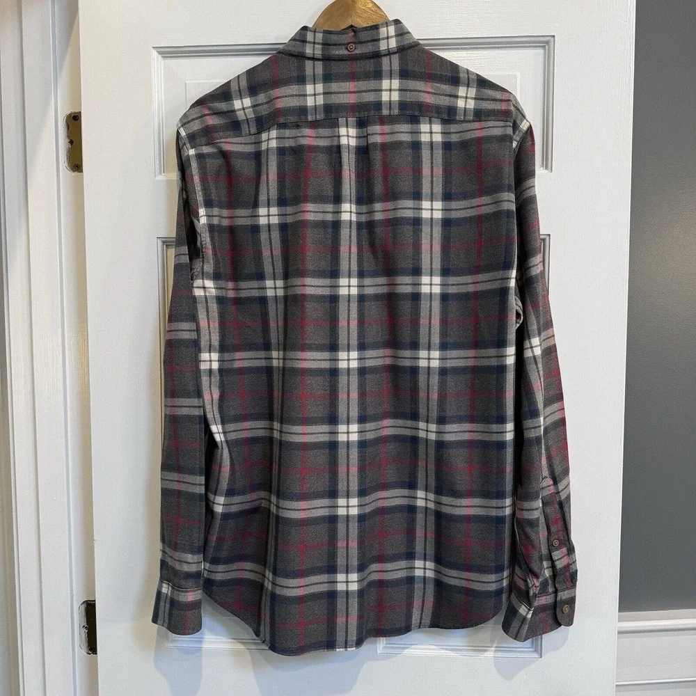J. Crew Men's Plaid Workshirt Size L‎